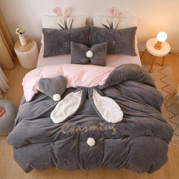 سرویس روتختی طرح خرگوش سه بعدی ایده گالری3