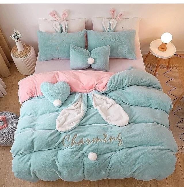 روتختی خرگوش صورتی سه بعدی ایده گالری3